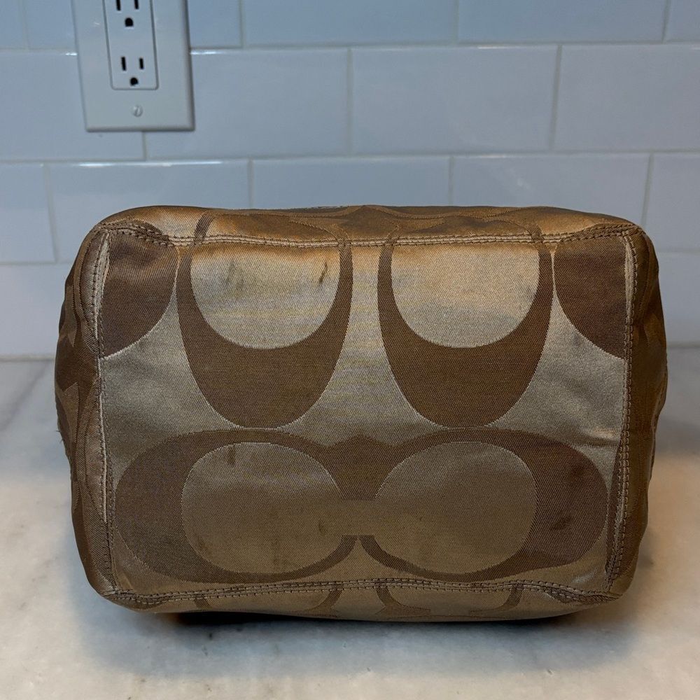 Coach Bag Purse Handbag Pocketbook Vintage Alex Signature Logo Shoulder Bag - Picture 10 of 16